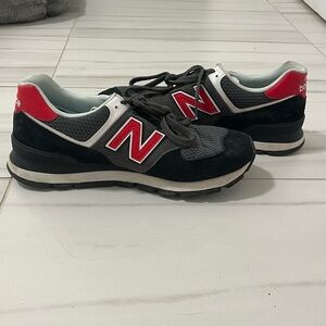 Red and black Mens New Balance